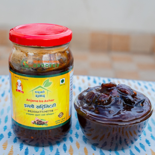 Anjana ko Achar Imli Khatti Mitthi sweet and tangy tamarind pickle available at SB International Grocery USA